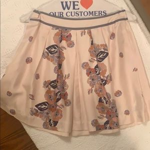 Juicy Couture Silk Floral Skirt Size 6